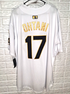 Ohtani 17番 Dodgers ユニフォーム 2XL Shohei Ohtani #17 Los Angeles Dodgers White and Gold Jersey 2XL | eBay