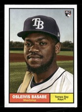 Osleivis Basabe Rookie 2024 Topps Archives Tampa Bay Rays #27