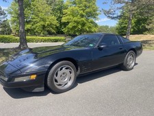 1991 Black Chevrolet Corvette   | C4 Corvette Photo 1