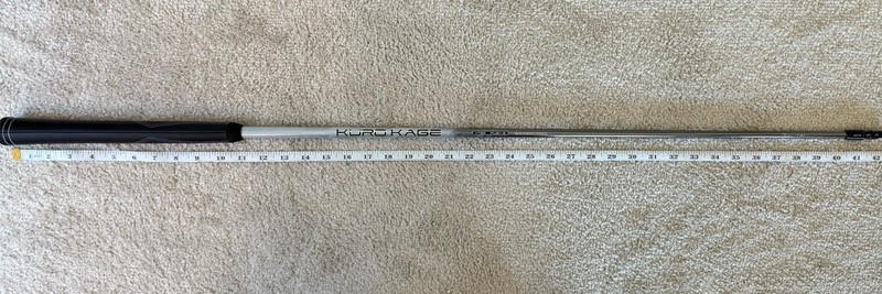 Mitsubishi Rayon Kuro Kage XT 80 Shaft Stiff 42.25” TaylorMade Adapter