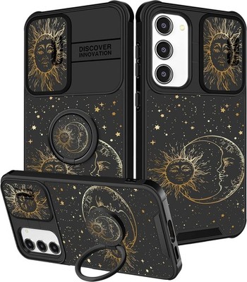 Samsung Galaxy S23 Case - Cute Girls Cover Sun Moon Stars Fun Girly Kawaii Desig