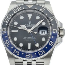 ROLEX GMT-Master II Watch Jubilee 126710BLNR Stainless Steel mensWatch black...