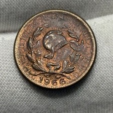 1966 Colombia 1 Centavo