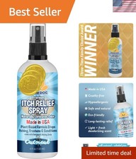 Itch Relief Spray - Natural Safe for Dogs and Cats, 4 Fl Oz