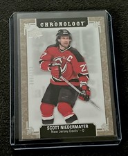 2018-19 Upper Deck Chronology /222 Scott Niedermayer #12 HOF