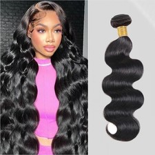 Body Wave Bundles Human Hair 1 Bundle 12 Inches 100 Human Hair Bundles 12A G...
