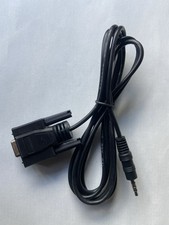 RS232 DB9 9 Pin Female To 2.5mm Male TRS Stereo Serial Data Converter Cable 6Ft
