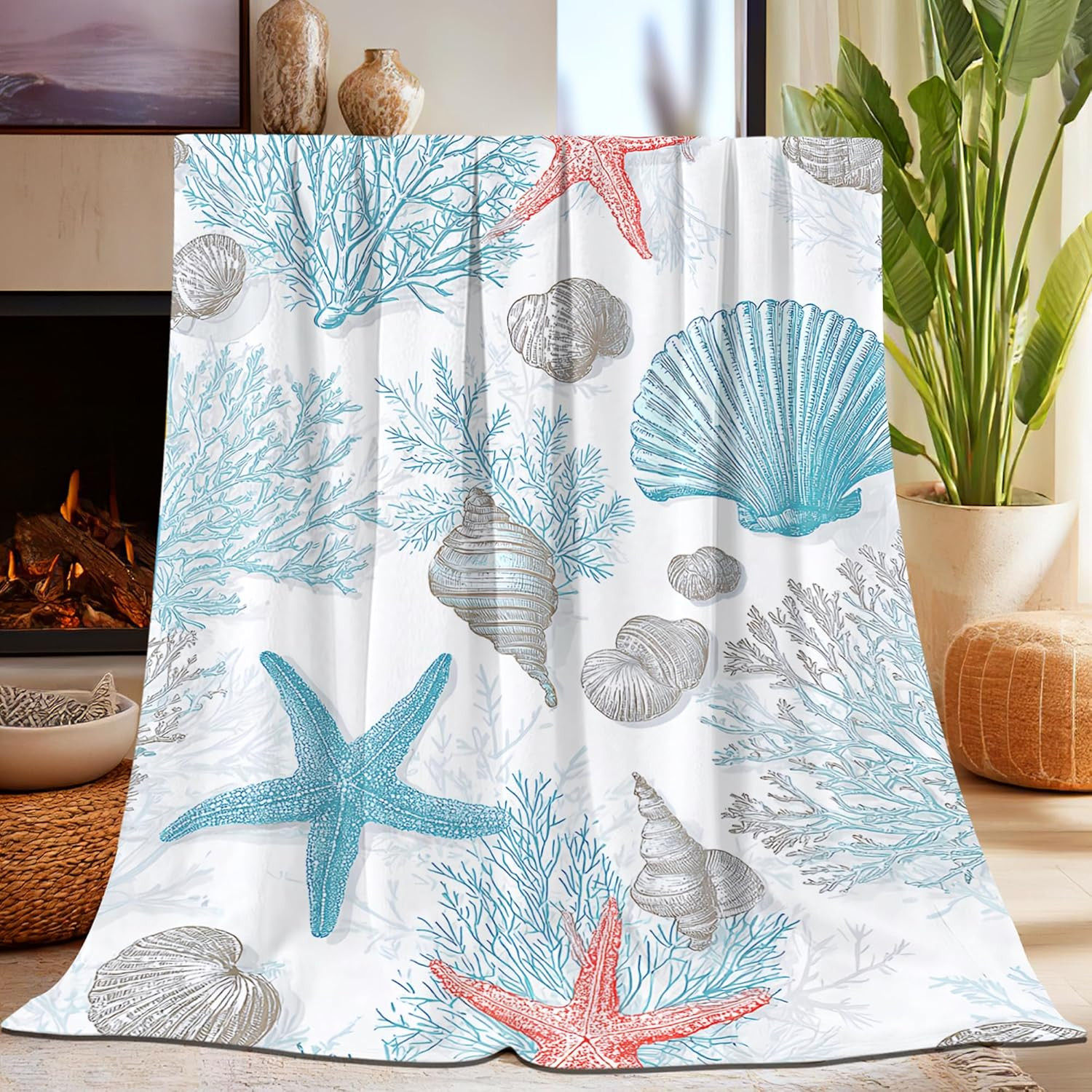 Ocean Starfish Beach Decor Super Soft Funny Beach Plush
