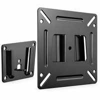 Ultra Slim Universal TV Monitor Wall Mount Bracket for 14-24'' Screen Television
