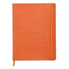 Rhodia Rhodiarama Softcover Notebook - 80 Lined Sheets - 9 3/4 x 7 1/2 -