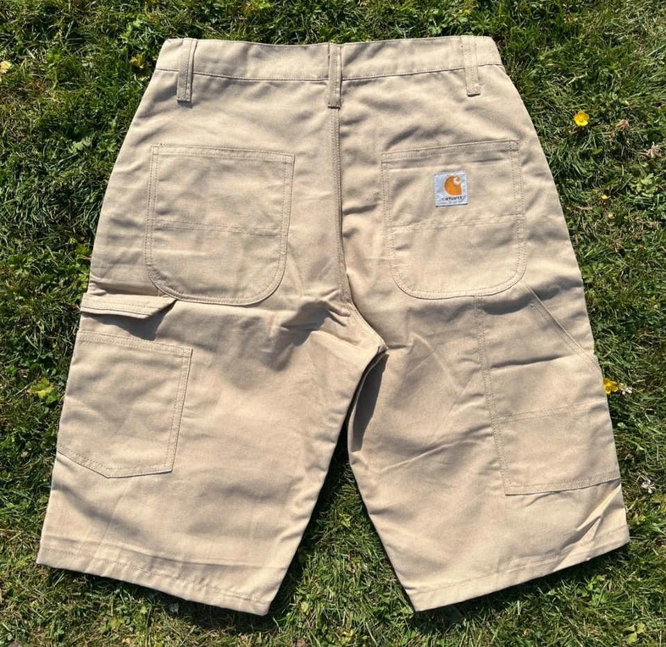 Bermuda Carhartt Taille 29 S Single Knee Beige - Photo 1/4
