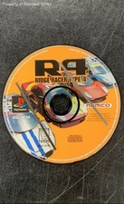 Ridge Racer Type 4 R4 PlayStation 1 PS1 Game Disc Namco
