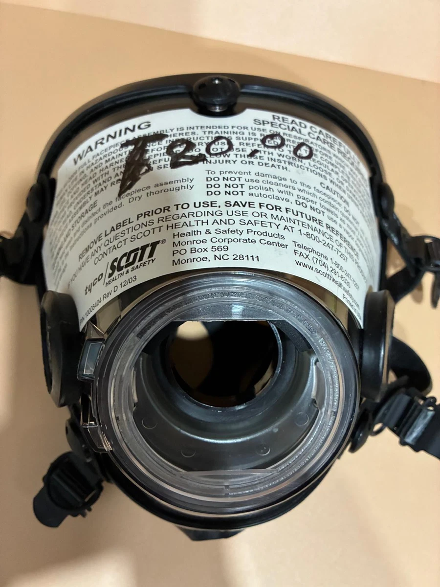 SCOTT Full Face Mask Industrial Respirator Masks for sale | eBay
