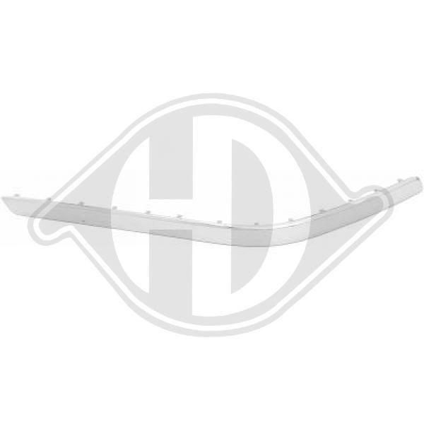 Diederichs 1655169 Zier-/Schutzleiste, StoßFäNger FüR MERCEDES-BENZ-image
