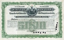 1911 State of New York Improvements of Palisades Interstate Park Bond