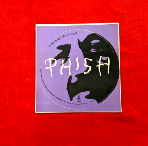 RARE VTG Collectible PHISH Picture of Nectar Original Promo Sticker 1992 Elektra