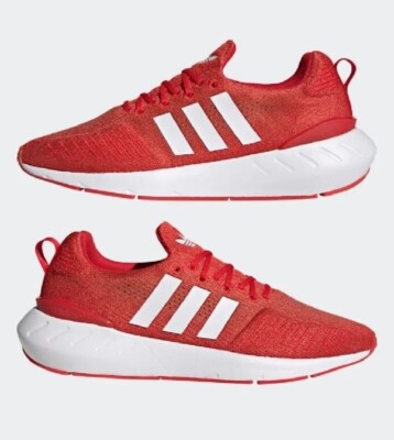 adidas Swift Run 22 Men\'s Running Casual Shoes Vivid Red adidas Swift Run 22 Shoes Vivid Red Altered Amber GZ3503  main image 4