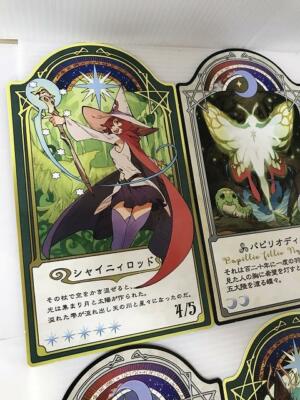 little witch academia card sleeves Baronne De Fleur Yu-Gi-Oh! Holographic Japan genuine imported licenced card game accessories 60PCS Anime One Piece Card