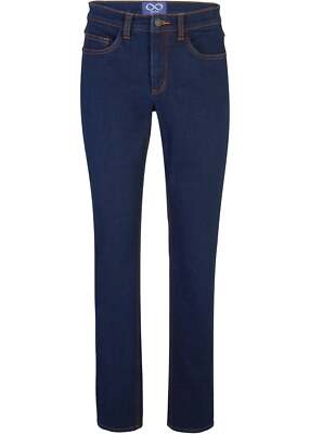 Essential Basic Stretch-Jeans Straight Normal Gr. 38 Dunkelblau Damen-Hose Neu*