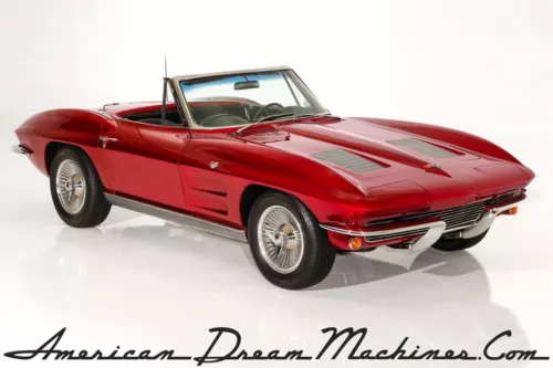 1963 Chevrolet Corvette Candy Brandywine 327/340hp