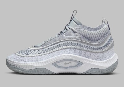Nike Cosmic Unity 3 Team Basketball Shoes DZ2906-001 Grey White Men's Size 12