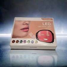 LED Therapy Face Mask 7 InfraRed Light Skin Care Multiple Energy Treatment