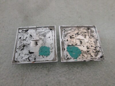 GM MARK OF EXCELLENCE 1 INCH SQUARE CHROME FENDER EMBLEM PART (4 PER - Foto 8