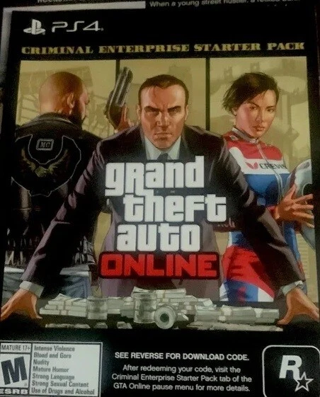 Gta 5 online on sale packs ps4