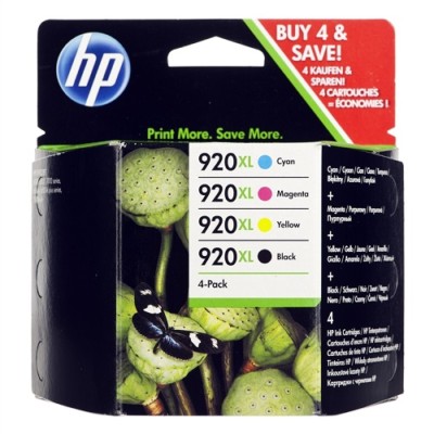 Original 4 HP 920XL OFFICEJET 6000SE 6500A Multipack DRUCKER PATRONE MHD abgel!