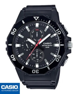 CASIO MRW-400H-1AVCF MRW-400H-1A Original  CASIO Collection Hombre Negro XL