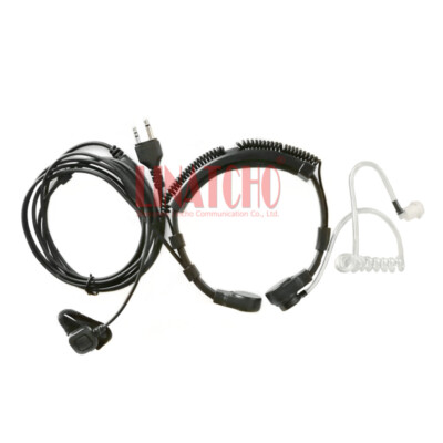 MIDLAND G225 G227 LXT210 LXT216 Acoustic Tube Walkie Talkie Throat Microphone