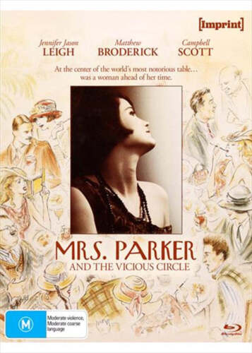 Mrs Parker And The Vicious CircleImprint Collection Blu ray - Picture 1 of 1