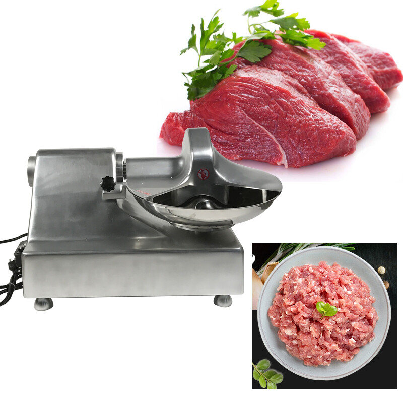 5.5L Commercial Cutting Vegetable Meat Sauce Stuffing Chopper Machine High Speed