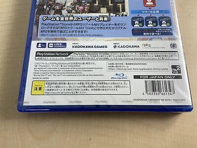 Kadokawa Games RPG Maker MV Trinity SONY PS4 PLAYSTATION 4 JAPANESE VERSION