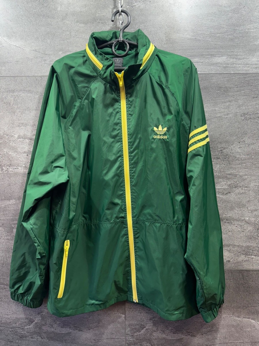 ADIDAS ORIGINALS ADS-200J MENS SMALL VINTAGE Y2K WINDBREAKER