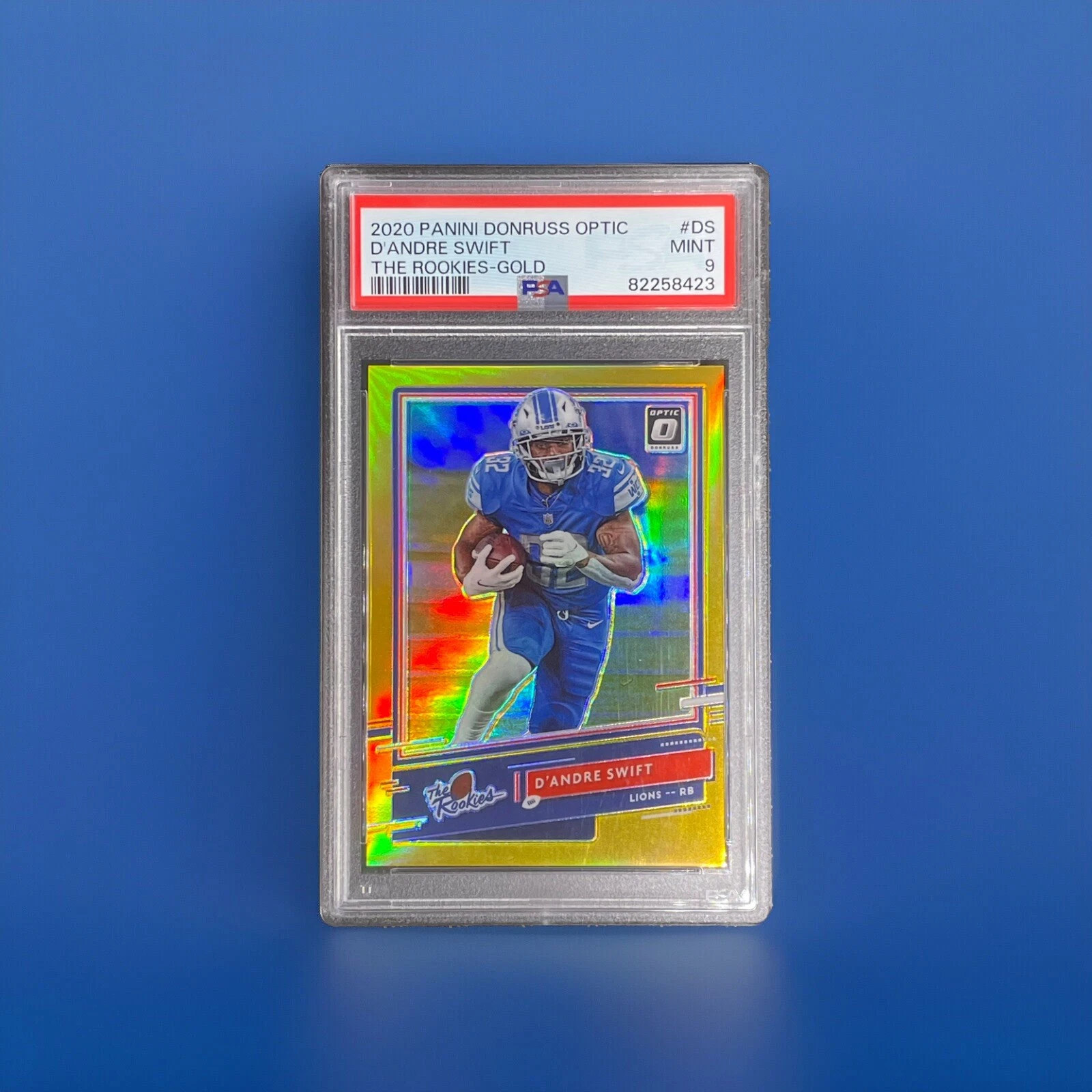 D'Andre Swift Panini Donruss Optic the Rookies #DS Gold