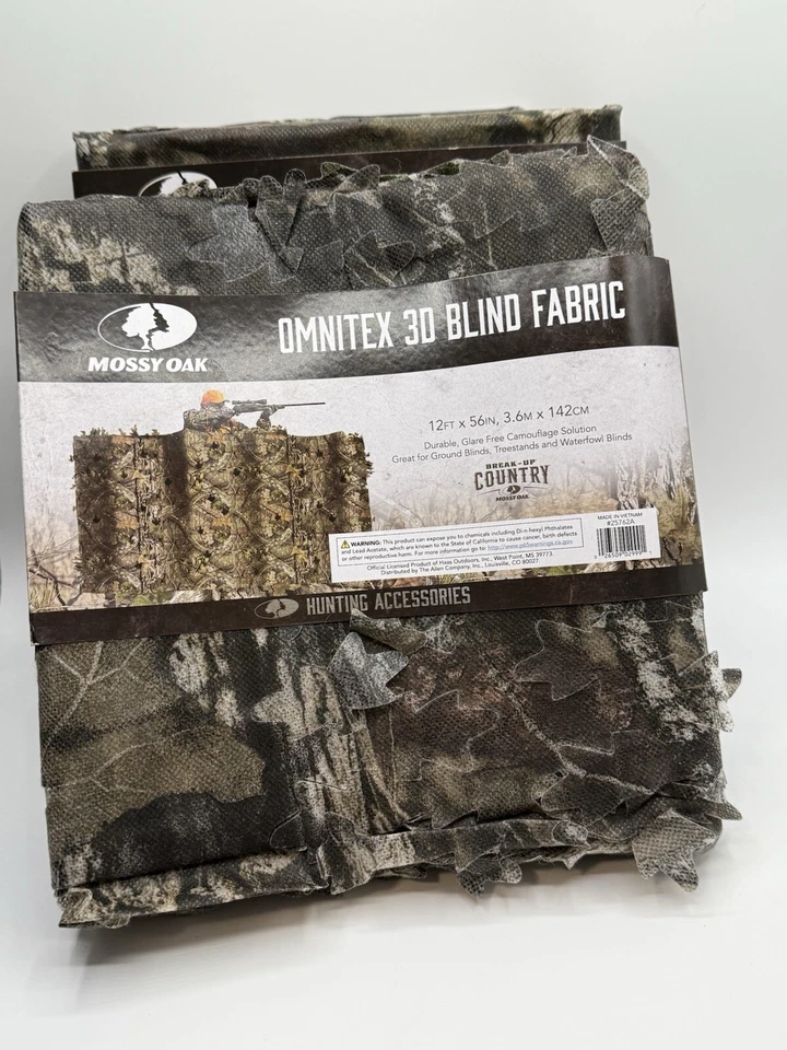 Mossy Oak Omnitex 3D Blind Fabric. Lot Of Two - Image 3 of 3