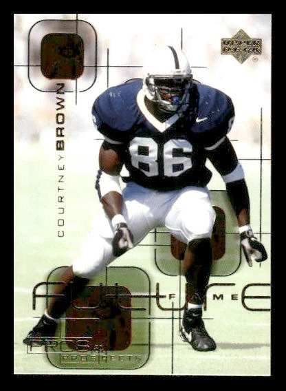 Courtney Brown Upper Deck Pros & Prospects Future Fame #FF3 Base