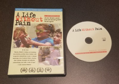 A Life Without Pain (DVD, 2007) Melody Gilbert documentary film kids can't feel