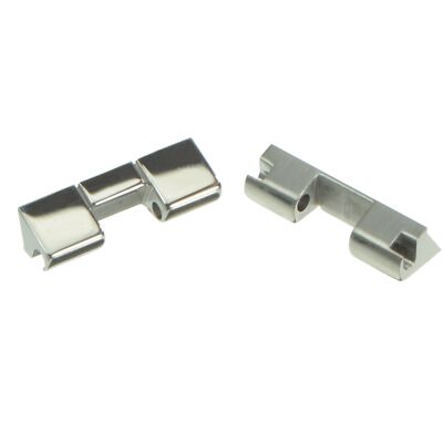Original FORTIS Armband-Endglieder poliert 20 mm für Spacematic SL 628. 629.