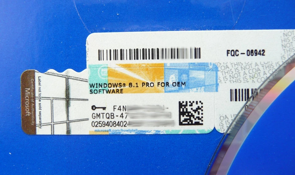 Microsoft Windows 8.1 Professional - 64Bit - SB/OEM mit DVD - Pro - Bild 2 von 2