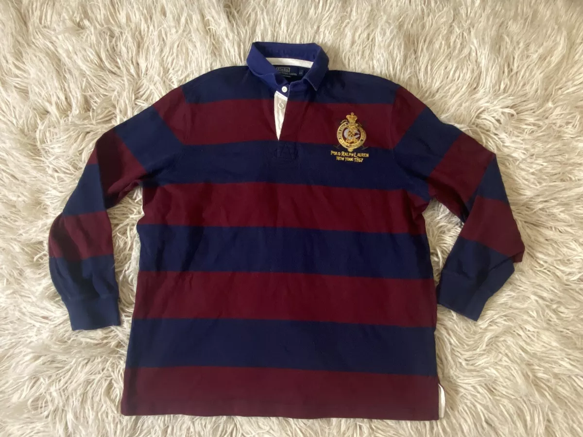 Polo ralph best sale lauren rugby jersey