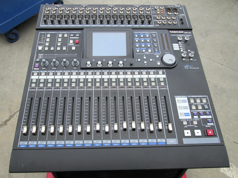 Tascam DM-24 Digital Mixing Console Professional Recording Mixer #1823 - Image 2 of 4