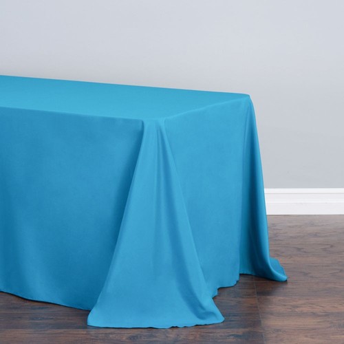 LinenTablecloth 90 x 156 in. Rect Poly Tablecloths,33 Color! Wedding Event Party - Picture 52 of 67