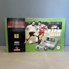 Super Nintendo Snes FIFA International Soccer Console Boxed Complete Limited Ed