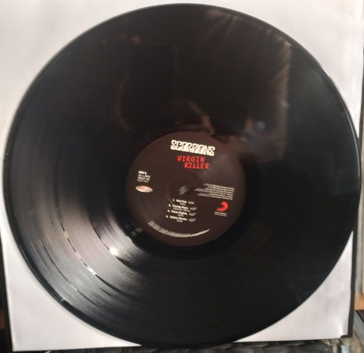 Scorpions ''Virgin Killer'' LP numbered, 2015 U.S. reissue SIGNED
