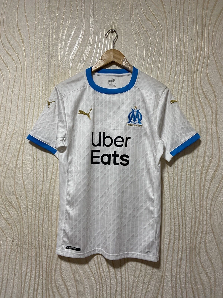 eBay OLYMPIQUE JERSEY SHIRT FOOTBALL SOCCER HOME sz 2021 S MARSEILLE 2020 PUMA 757035 |