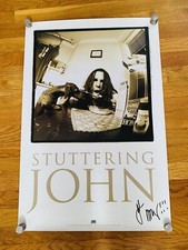 Stuttering John Of Howard Stern Signed Promo Poster 1994, 29.5" x 20" Atlantic