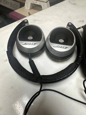 新品未開封 BOSE on-ear headphones Triport®︎ OE Bose TriPort OE Audio On-Ear Headphones Wired WORKS w/ Black Zip