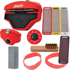 RaceWax Dual Edge Kit 80Dx4 Ski Base-Side Tool  Diamonds Gummi  More